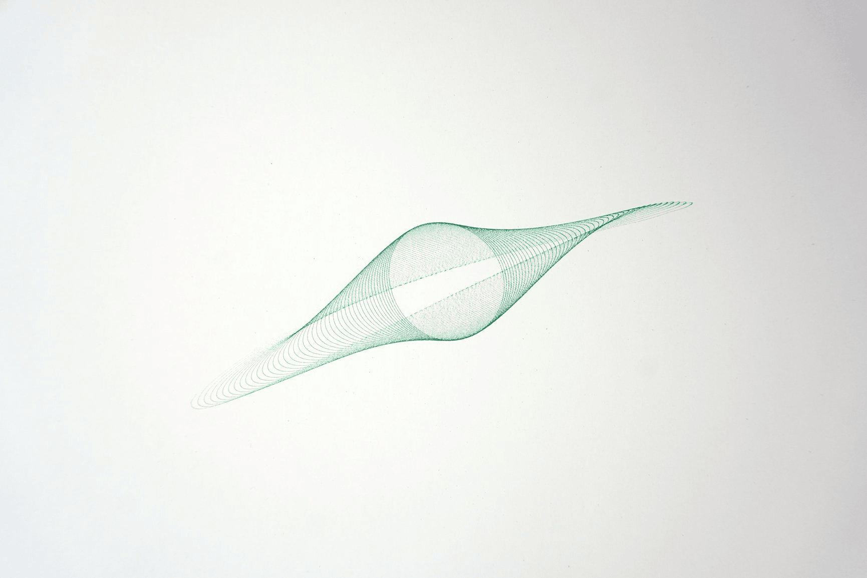 Intricate drawings from a harmonograph